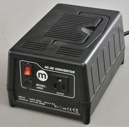 various-UK-to-USA mains converter (300W)